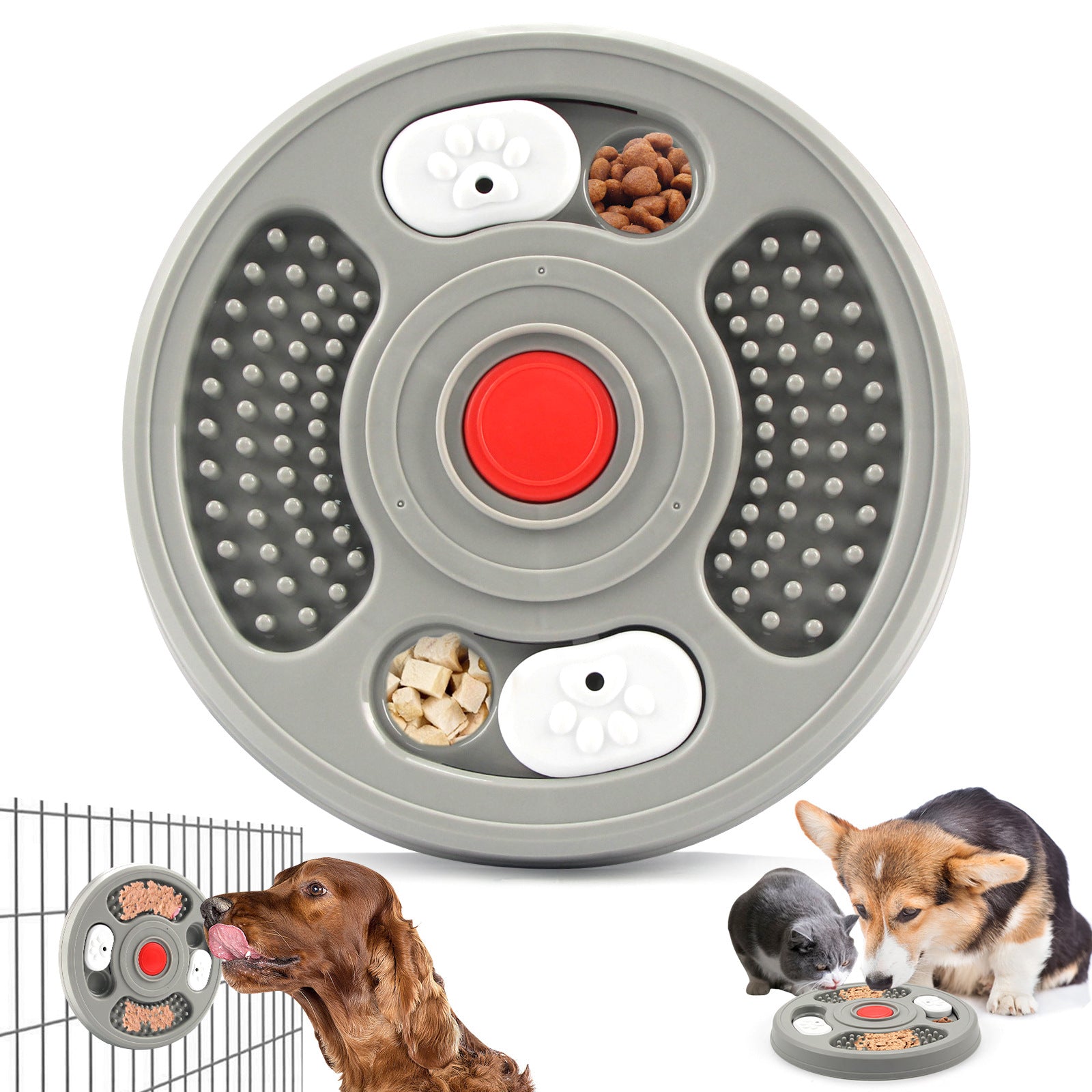 dog puzzle & lick mat