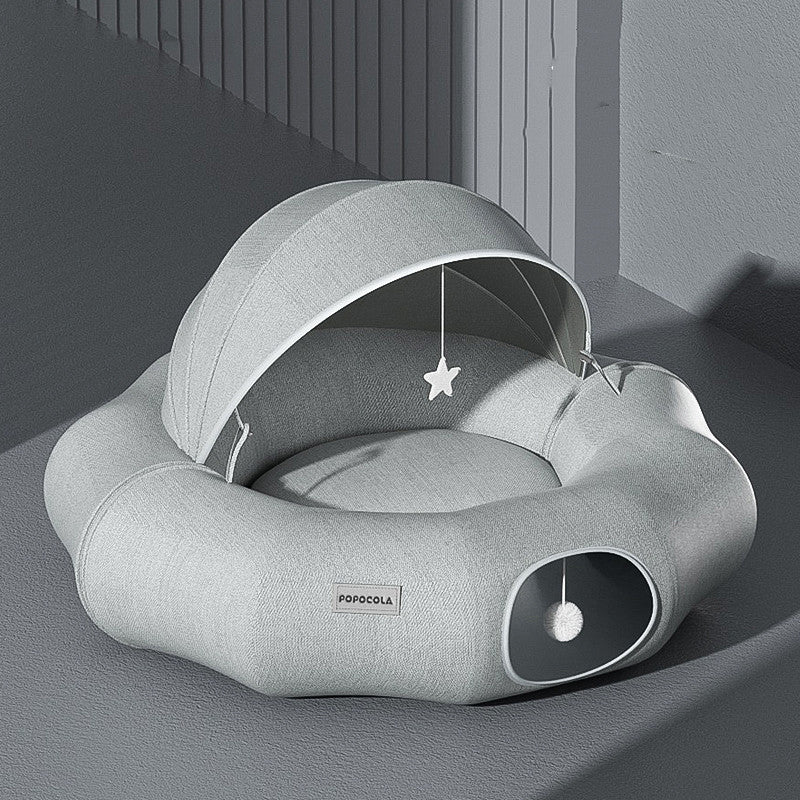 Nova Pets 3-in-1 Kitten Tunnel Bed