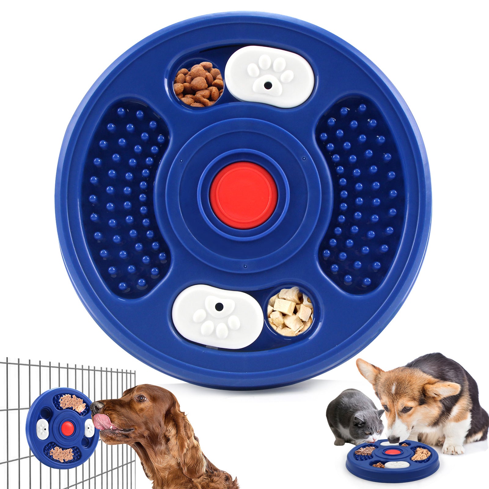 dog puzzle & lick mat