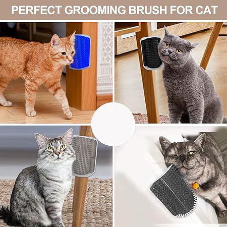 Nova Pets Kitten Self Groomer Wall Brush