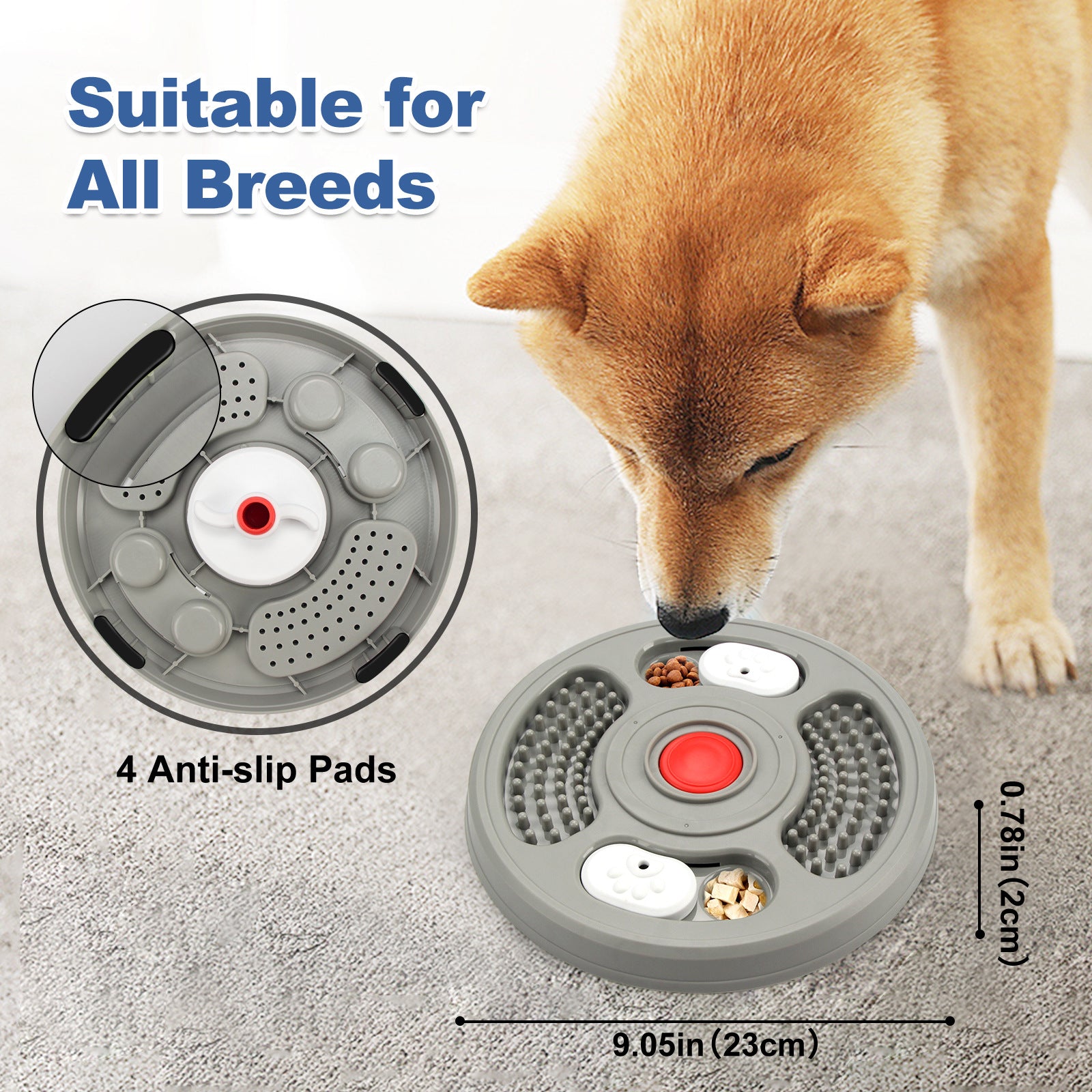 dog puzzle & lick mat