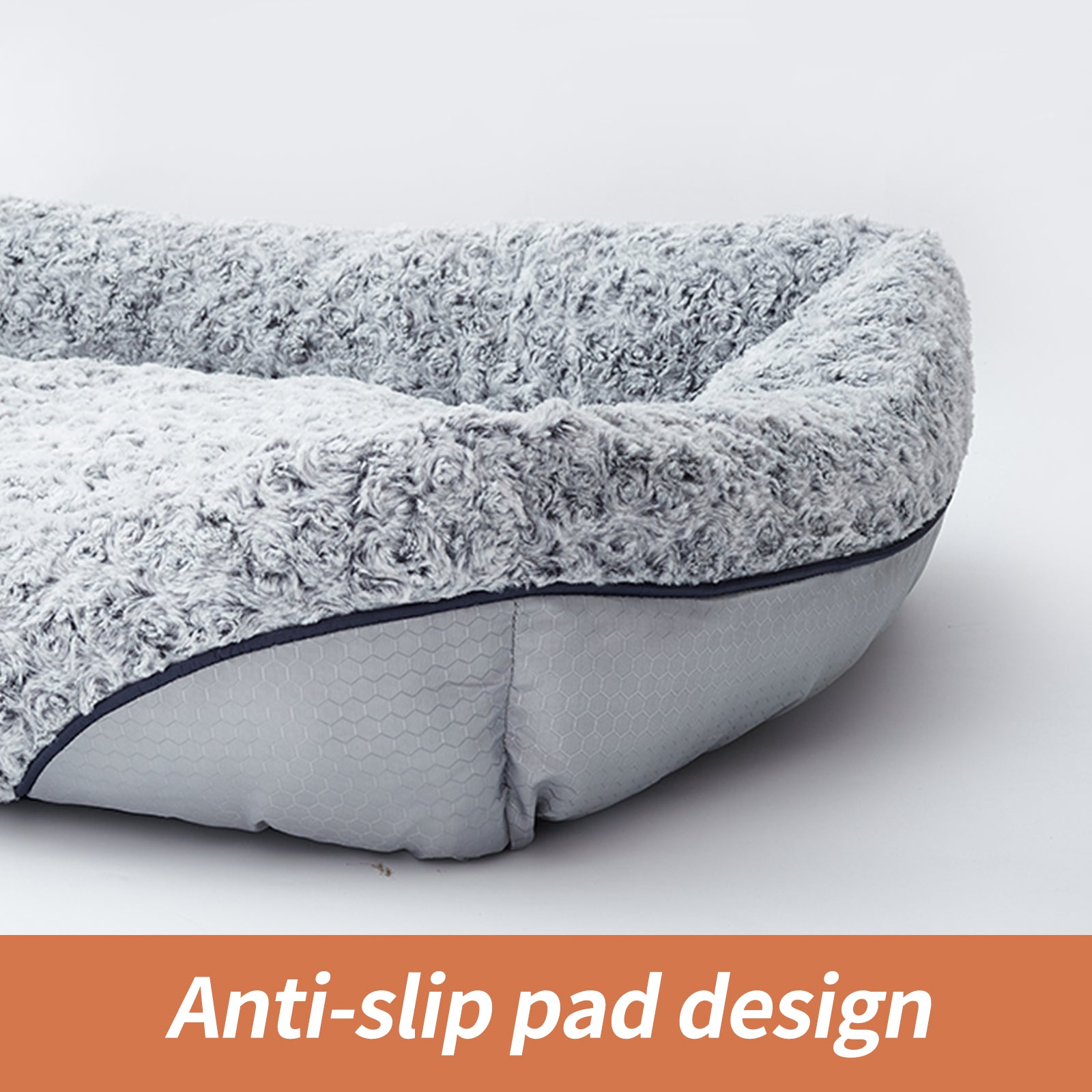 orthopedic plush dog bed