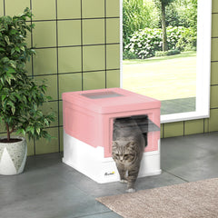 Nova Pets PawHut Hooded Cat Litter Box