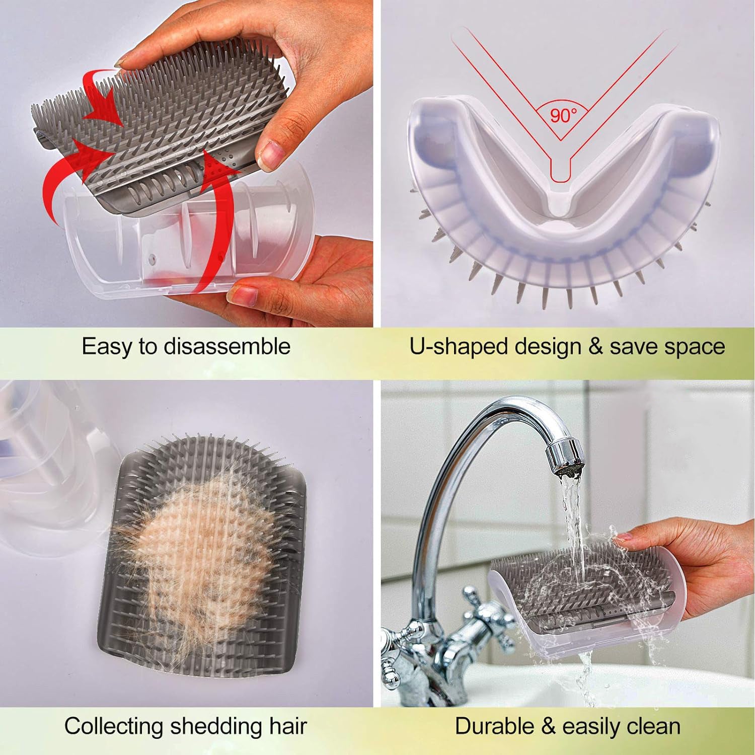 Nova Pets Kitten Self Groomer Wall Brush